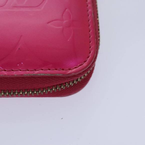 LOUIS VUITTON Monogram Vernis Eldridge Wallet Fuchsia Pink M91240 LV Auth 93651 - Picture 16 of 16